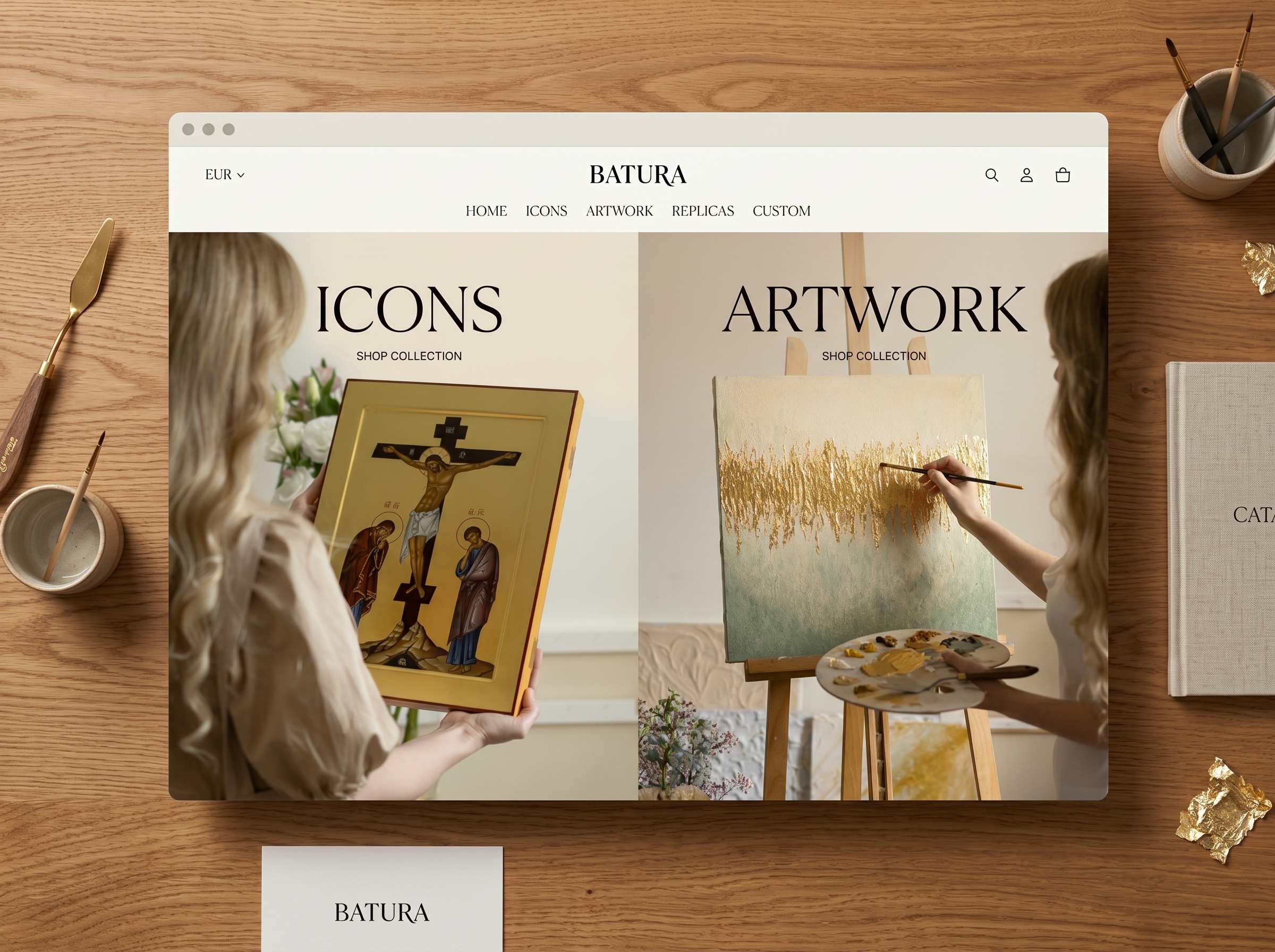 Anastasia Batura - Fine Art & Icons E-commerce